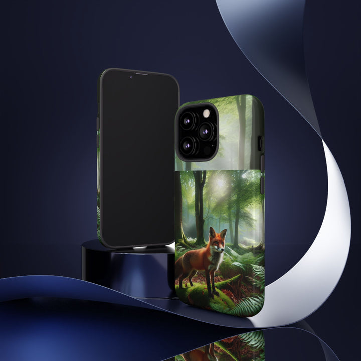 Nature-Inspired Tough Case with Fox Design