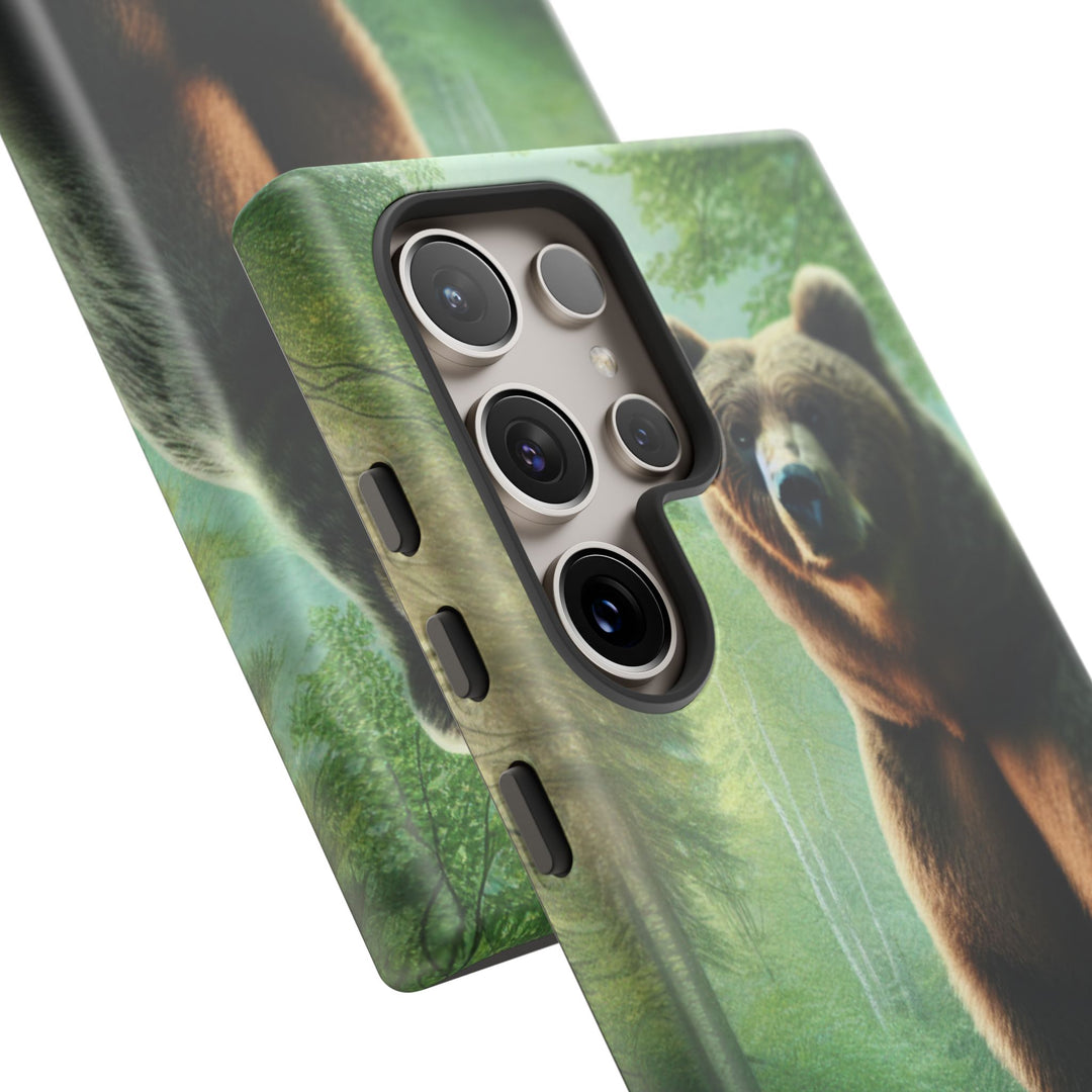 Wildlife Phone Case - Tough Bear Design for Nature Lovers