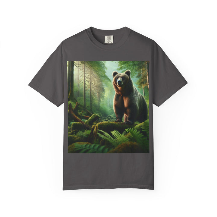 Nature-Inspired Unisex Bear Graphic Tee - Ideal for Outdoor Enthusiasts
