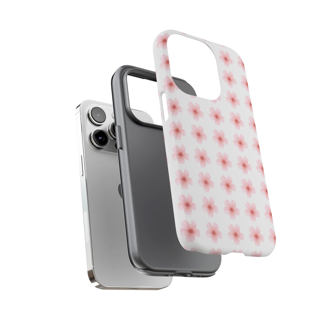Cherry Blossom Tough Phone Case - Floral Design for Spring & Summer