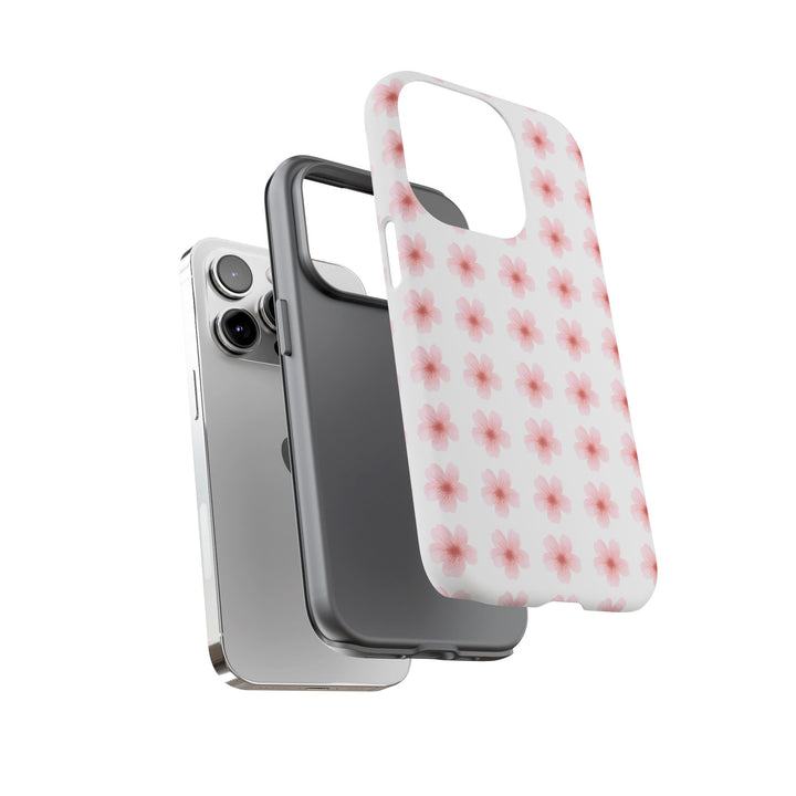 Cherry Blossom Tough Phone Case - Floral Design for Spring & Summer