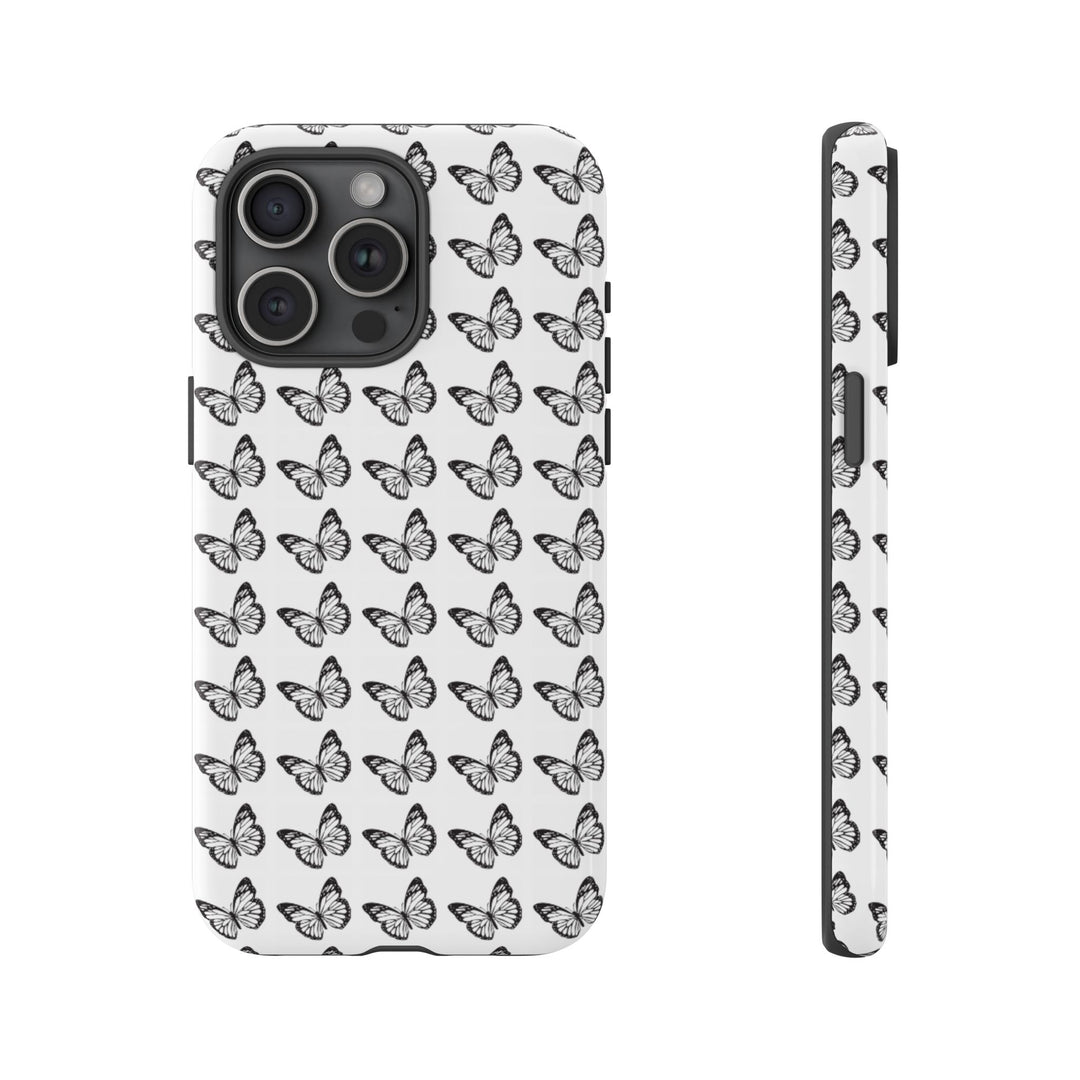 Butterfly Phone Case - Elegant Tough Case for Nature Lovers