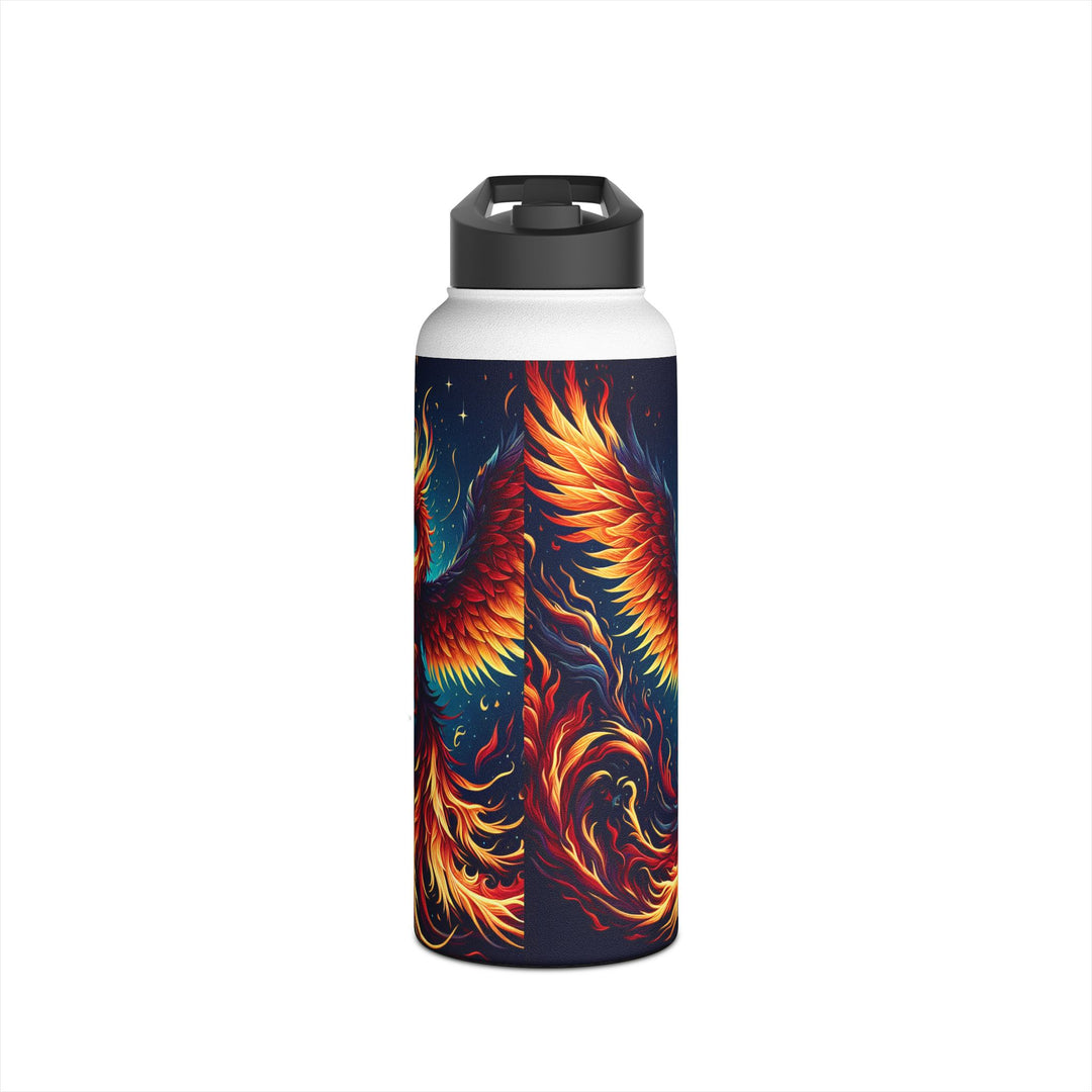 Phoenix Fire Stainless Steel Water Bottle – Inspirational Design for Adventurers
