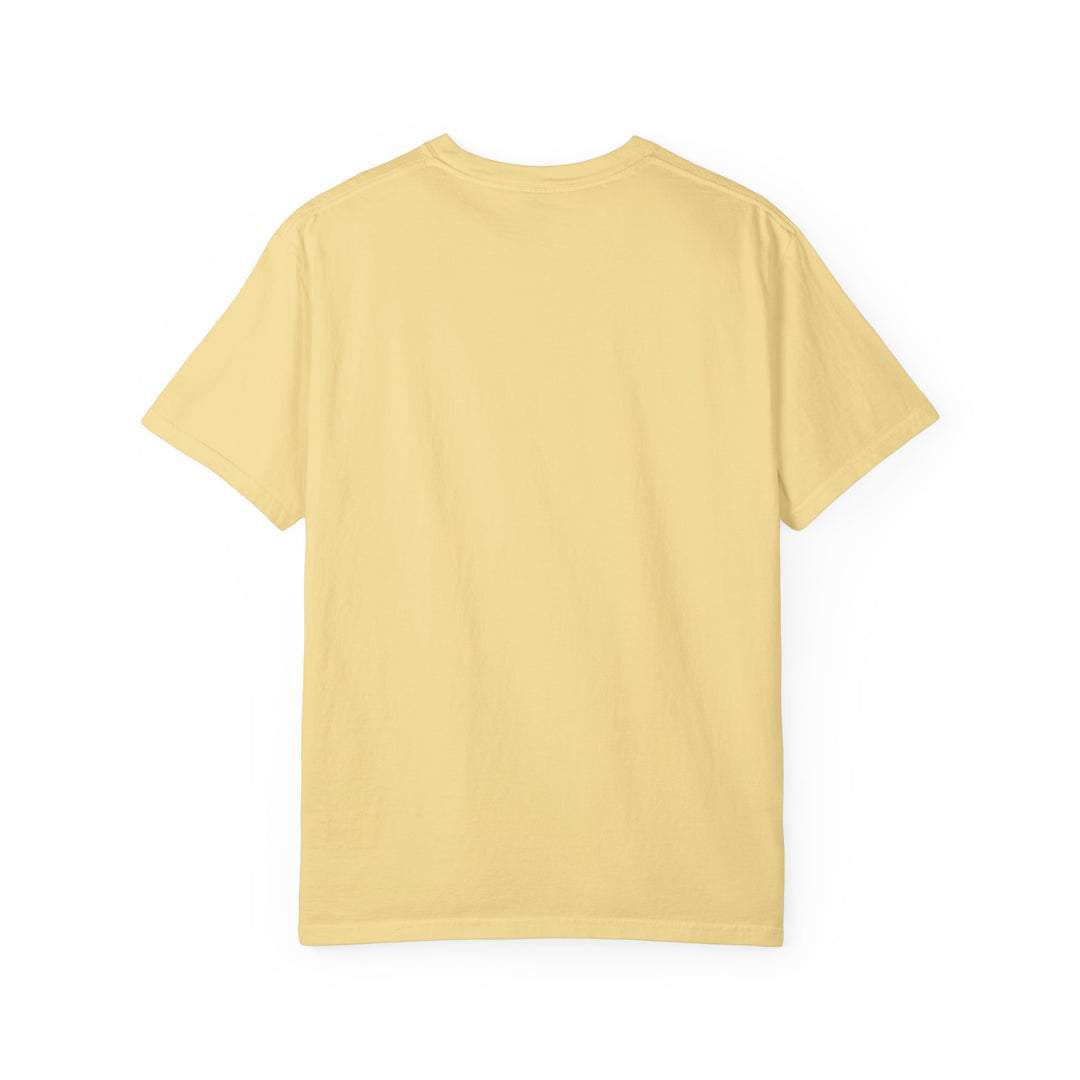 Snow Fox Jumping Unisex Garment-Dyed T-Shirt