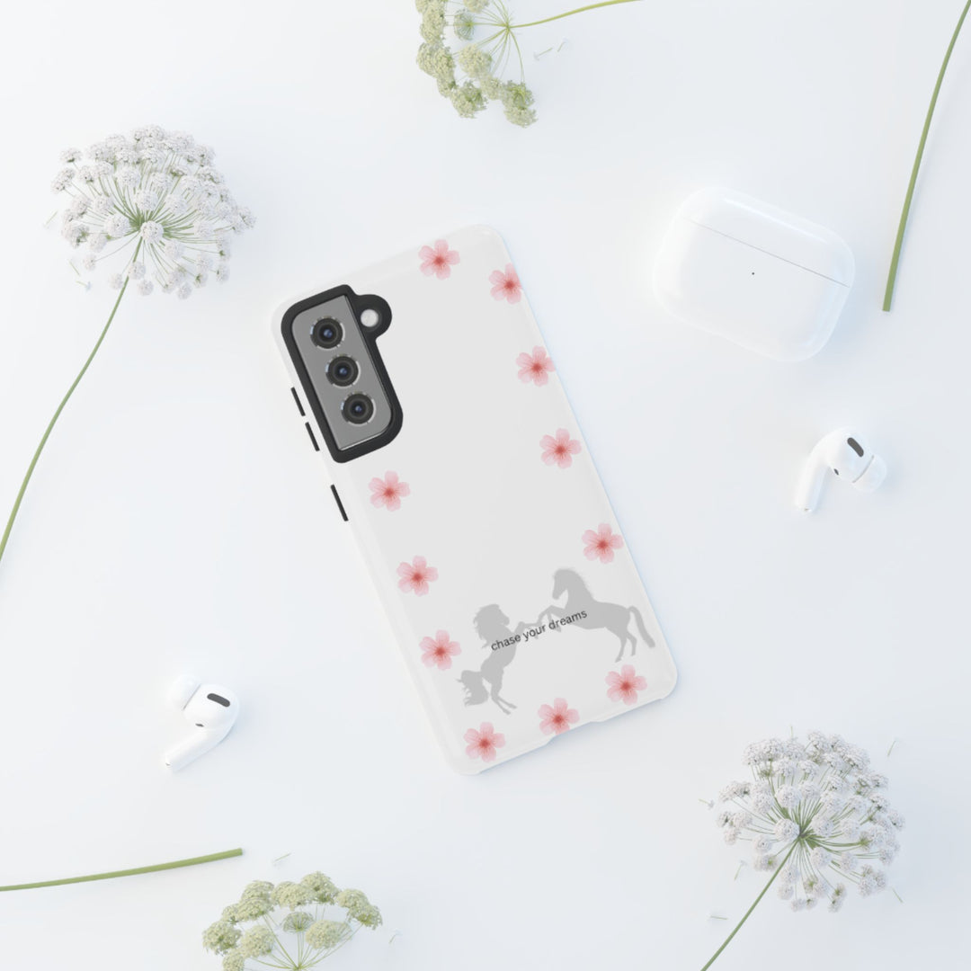 Chase Your Dreams Floral Phone Case
