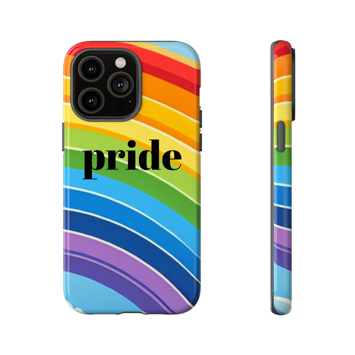 Pride Phone Case - Rainbow Gradient, LGBTQ+ Accessory, Colorful Phone Cover, Unique Gift for Pride Month, Phone Protection