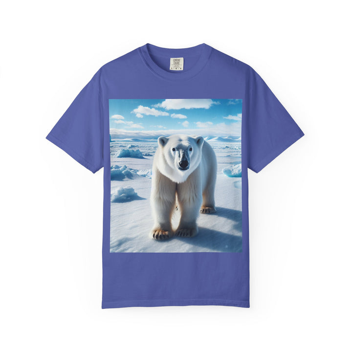 Polar Bear Graphic Unisex Garment-Dyed T-Shirt