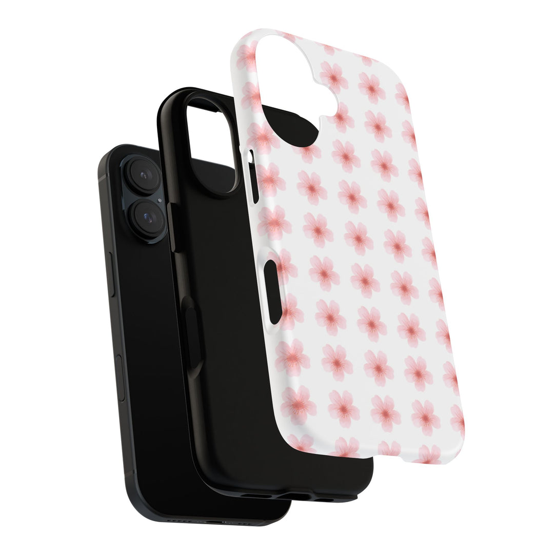 Cherry Blossom Tough Phone Case - Floral Design for Spring & Summer