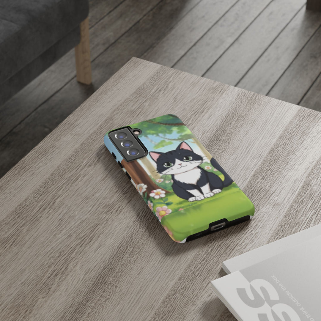 Cute Ai Cat Phone Case - Tough Cases for Animal Lovers