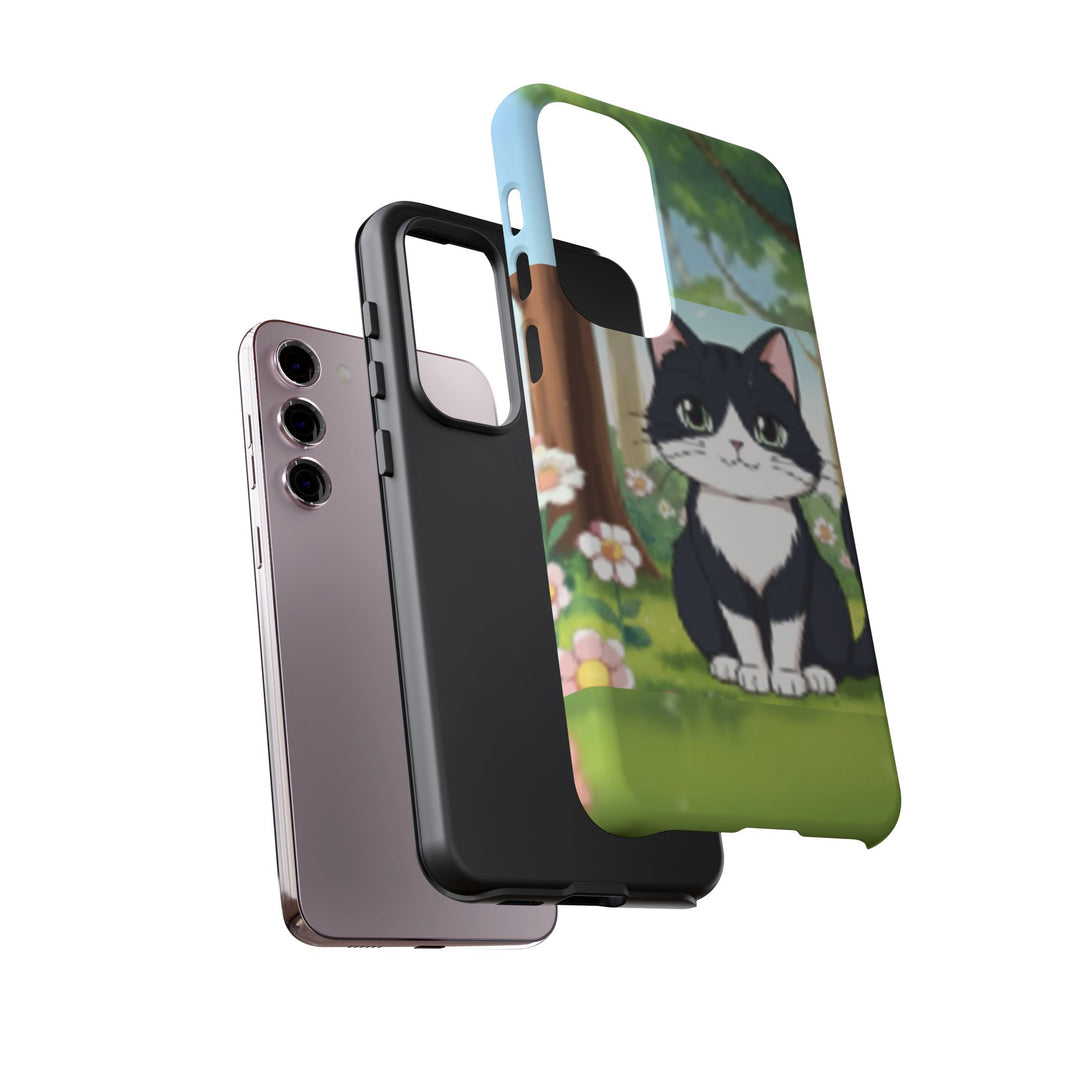 Cute Ai Cat Phone Case - Tough Cases for Animal Lovers