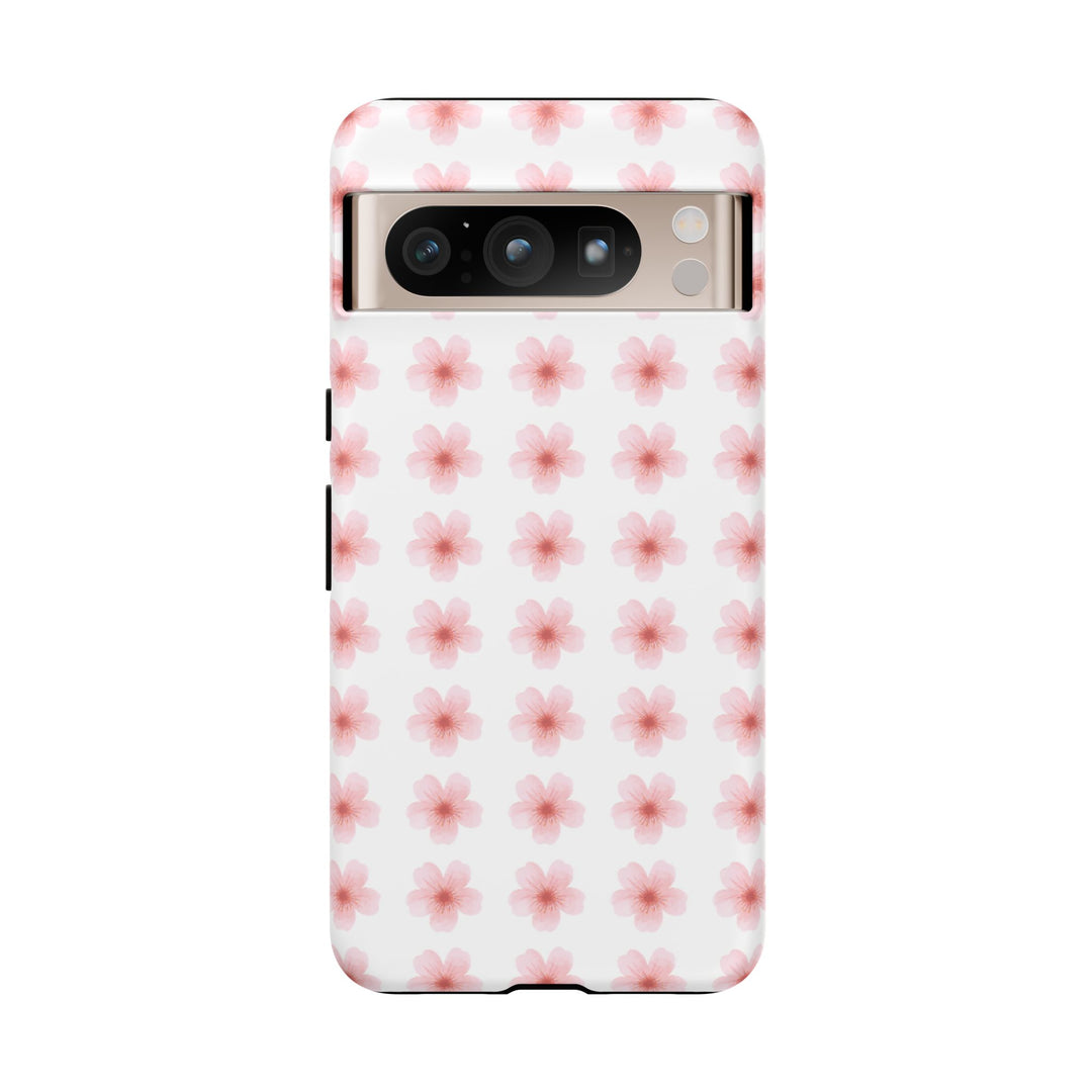 Cherry Blossom Tough Phone Case - Floral Design for Spring & Summer