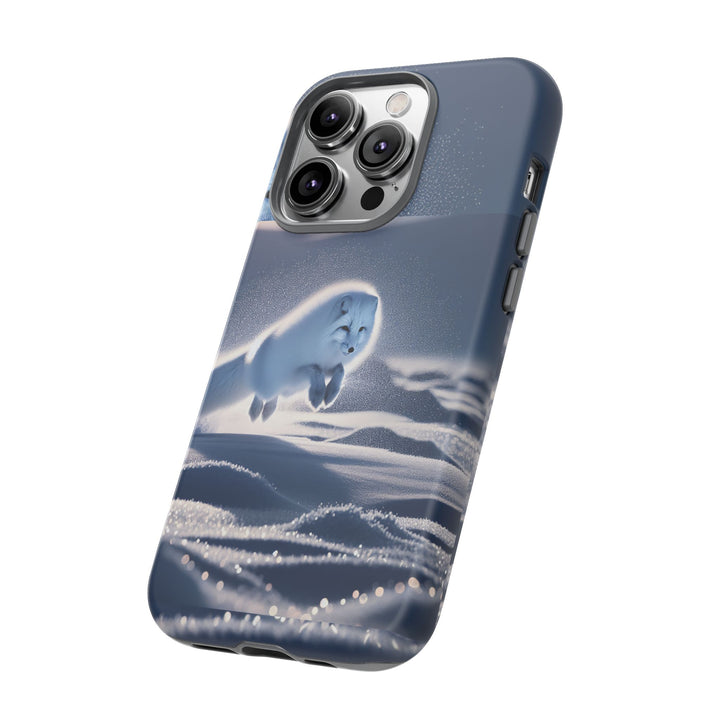 Cute Arctic Fox Phone Case – Tough Protective Cover for Animal Lovers