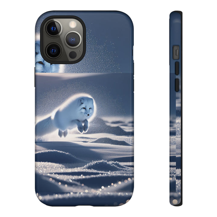 Cute Arctic Fox Phone Case – Tough Protective Cover for Animal Lovers