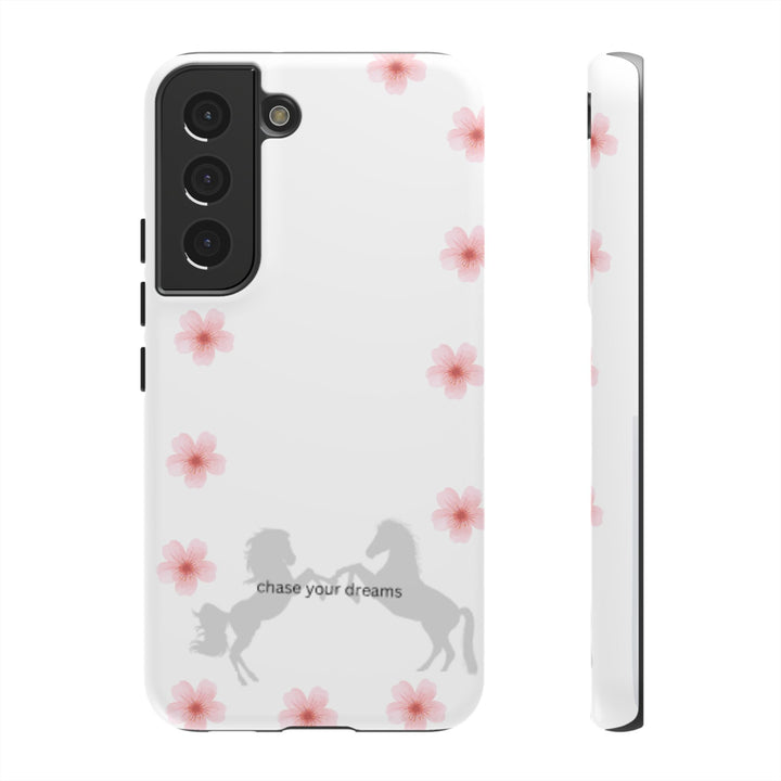 Chase Your Dreams Floral Phone Case