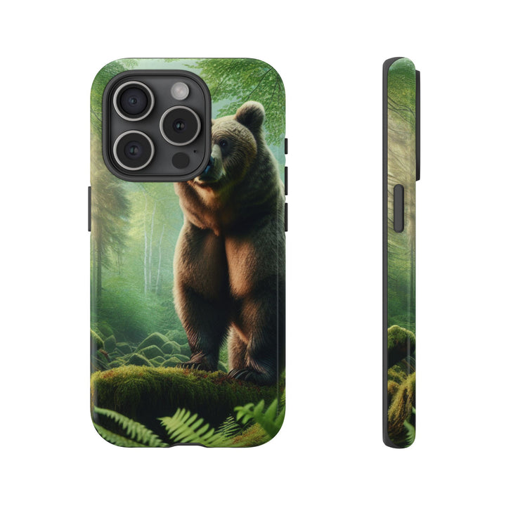 Wildlife Phone Case - Tough Bear Design for Nature Lovers