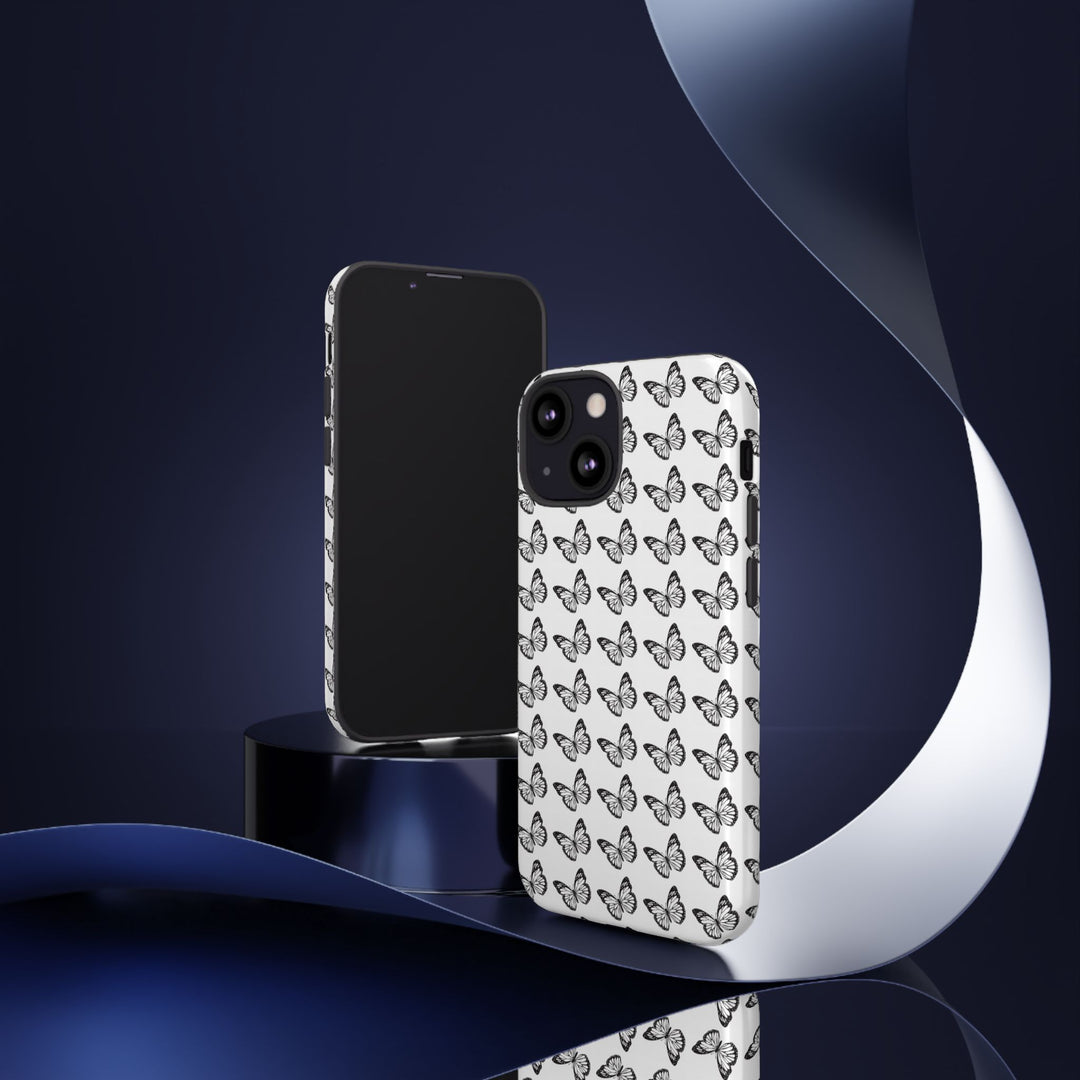 Butterfly Phone Case - Elegant Tough Case for Nature Lovers