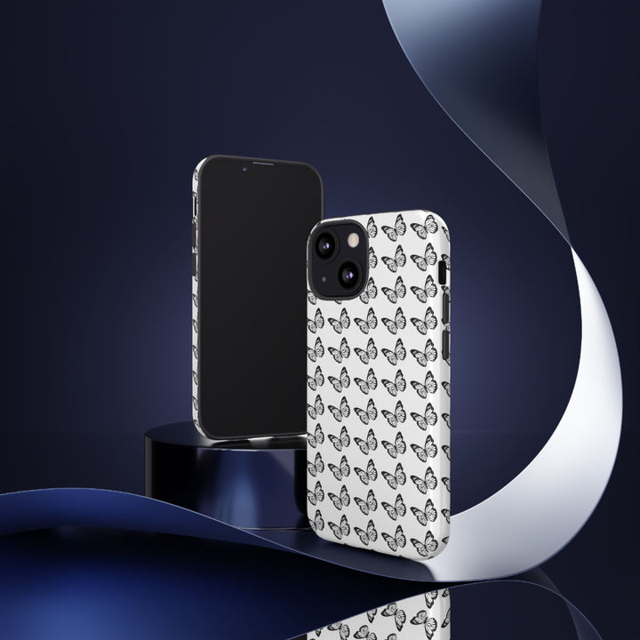 Butterfly Phone Case - Elegant Tough Case for Nature Lovers