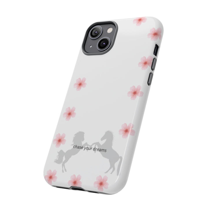 Chase Your Dreams Floral Phone Case