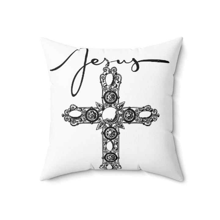 Spun Polyester Square Pillow