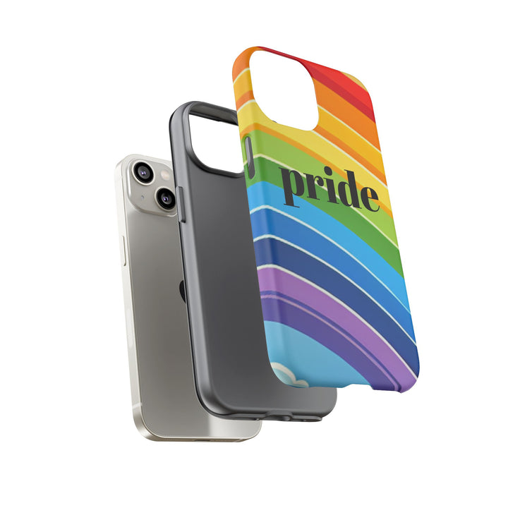 Pride Phone Case - Rainbow Gradient, LGBTQ+ Accessory, Colorful Phone Cover, Unique Gift for Pride Month, Phone Protection