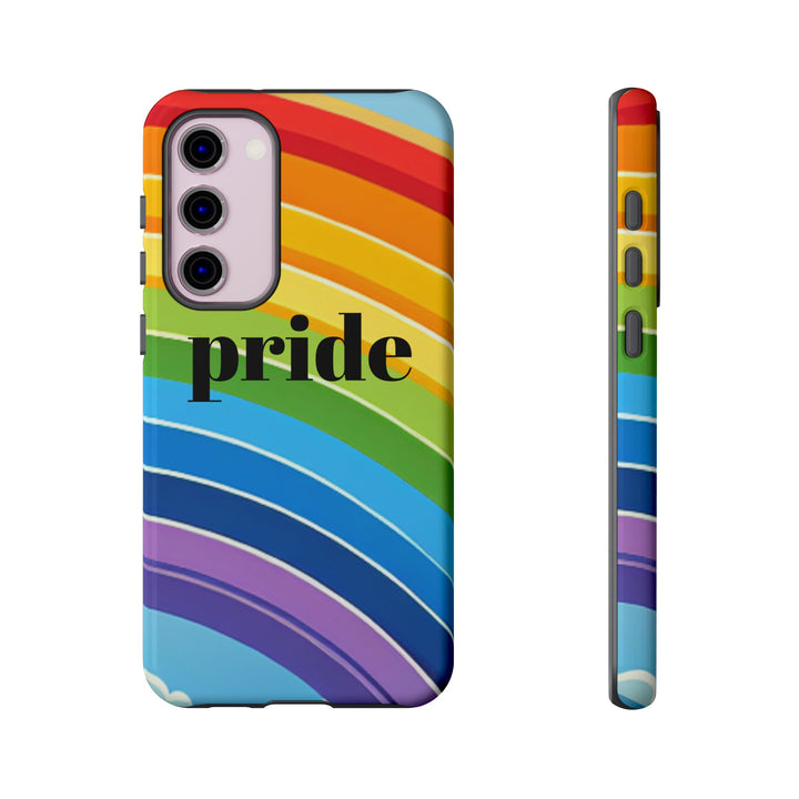 Pride Phone Case - Rainbow Gradient, LGBTQ+ Accessory, Colorful Phone Cover, Unique Gift for Pride Month, Phone Protection