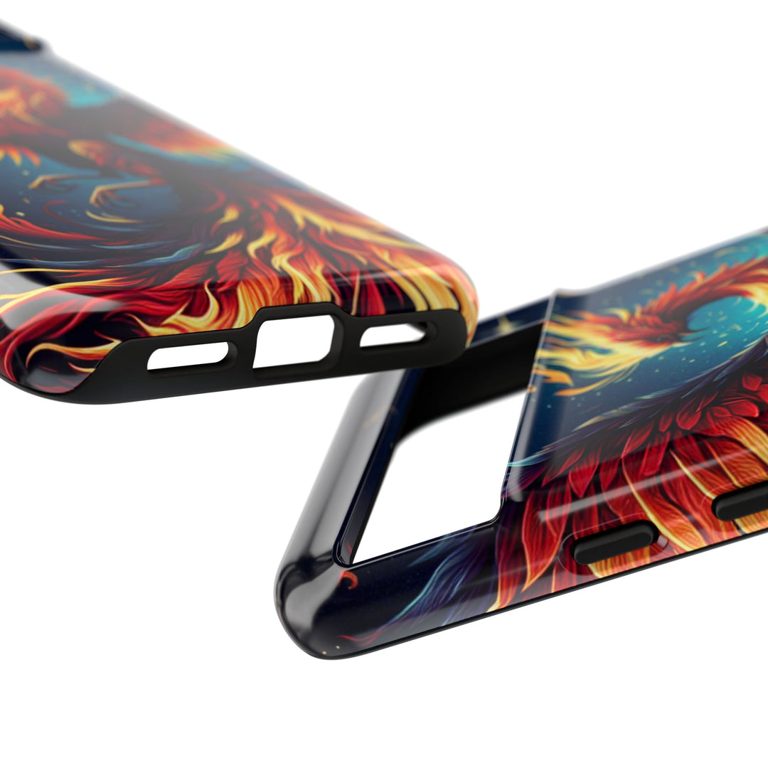 Phoenix Tough Cases - Bold Protective Phone Case with Colorful Firebird Design