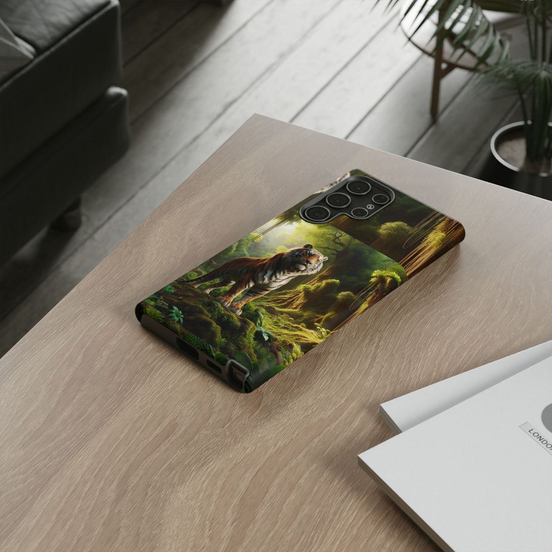 Wild Tiger Tough Phone Case - Nature Lover Accessory