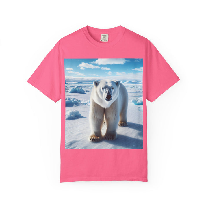 Polar Bear Graphic Unisex Garment-Dyed T-Shirt