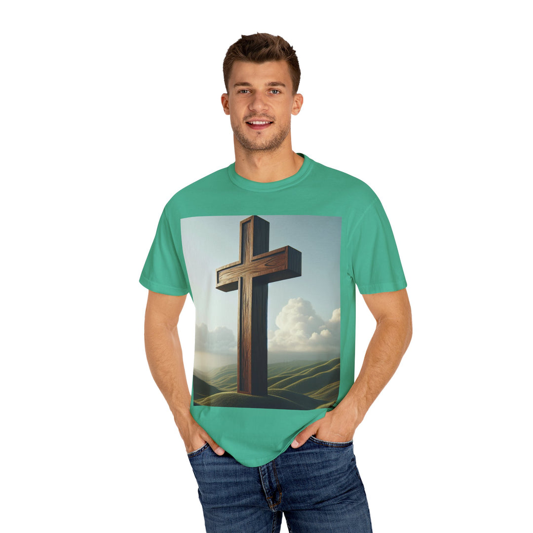 Inspirational Cross T-Shirt, Christian Clothing, Faith-Based Gift, Religious Apparel, Unisex Fashion, Spiritual Wear